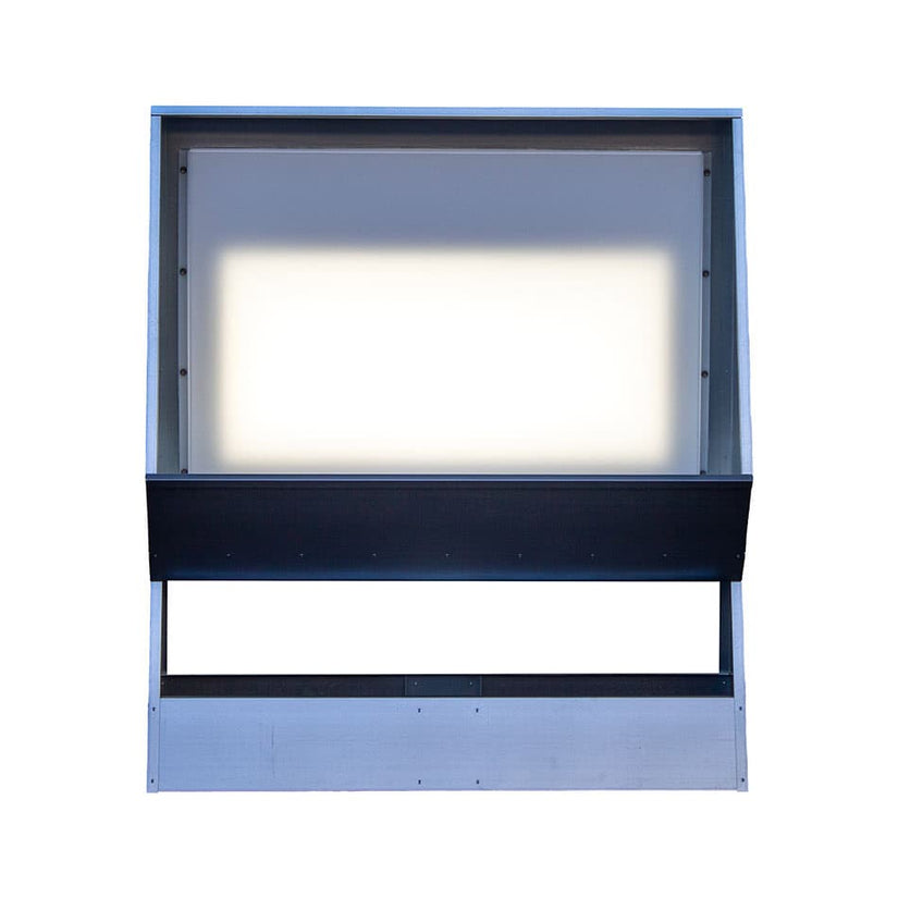 Screen Printing Washout Booth with Back Light - 1.5m