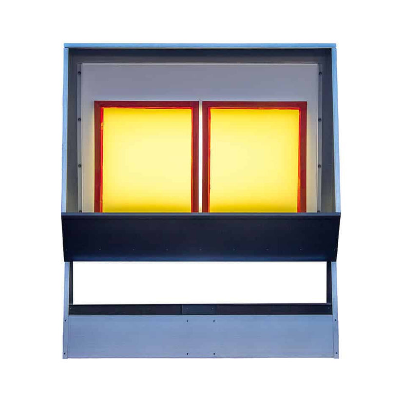 Screen Printing Washout Booth with Back Light - 1.5m