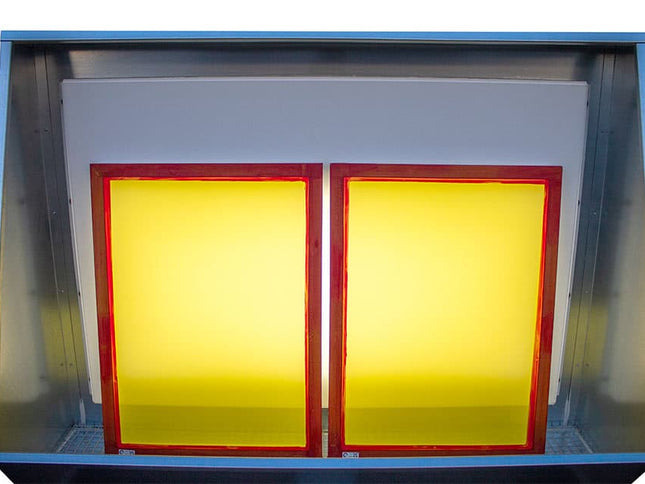 Screen Printing Washout Booth with Back Light - 1.5m