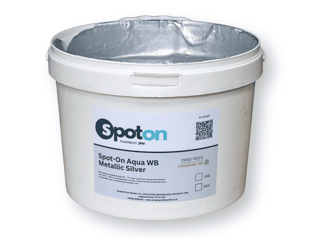 Spot-On Water Based Metallic Silver