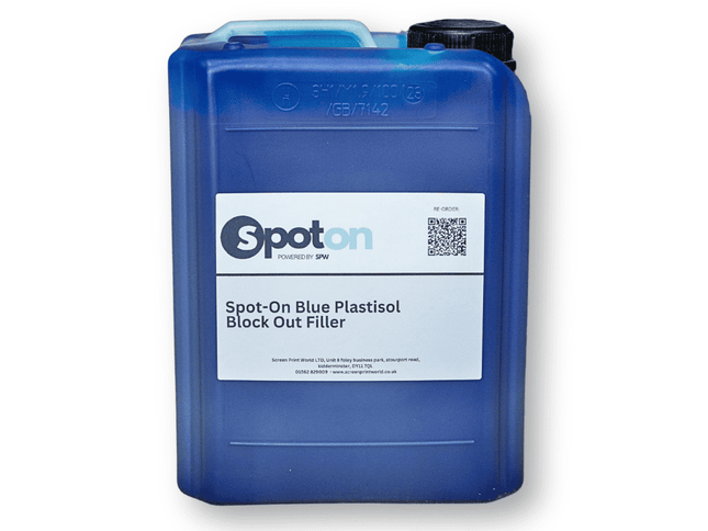 Spot On Blue Blockout Filler for Plastisol