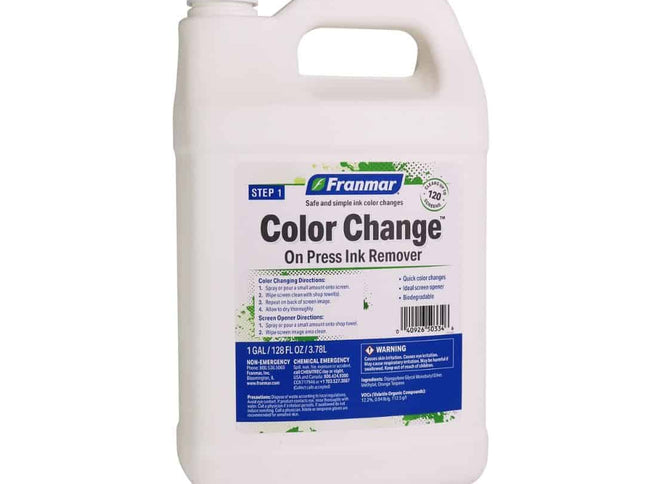 Colour Change Eco On Press Ink Remover