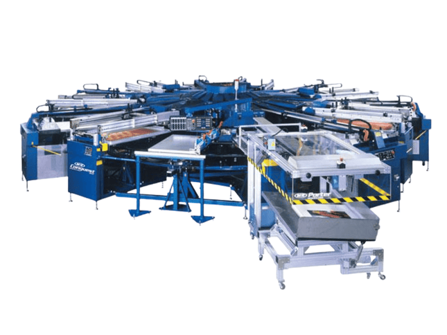 M&R CONQUEST™ Multicolour Graphics Screen Printing Press