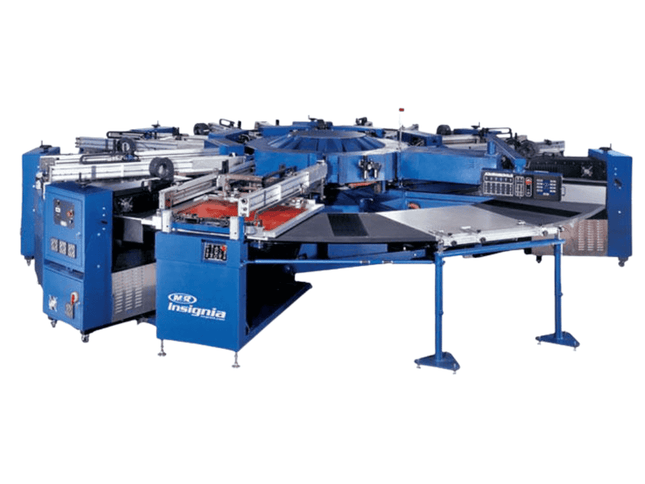 M&R INSIGNIA™ & INSIGNIA B-ZERO™ Multicolour Graphics Screen Printing Presses