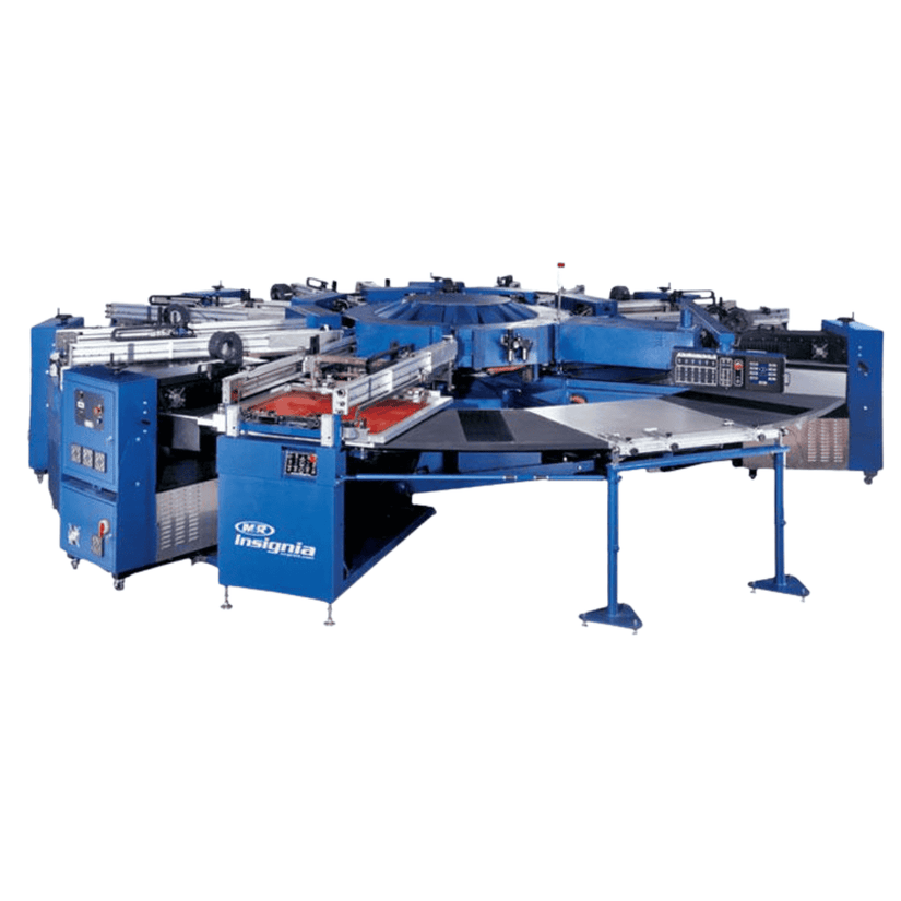 M&R INSIGNIA™ & INSIGNIA B-ZERO™ Multicolour Graphics Screen Printing Presses