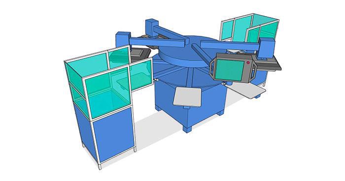 M&R ORBITER™ Automatic Direct to Film Application System