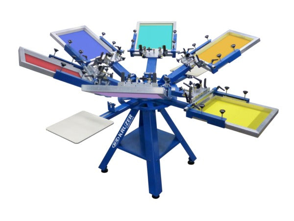 Used M&R Kruzer 6 Colour Manual Press