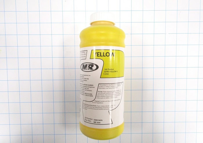 M&R Quatro Yellow DTF Ink - 1 Litre
