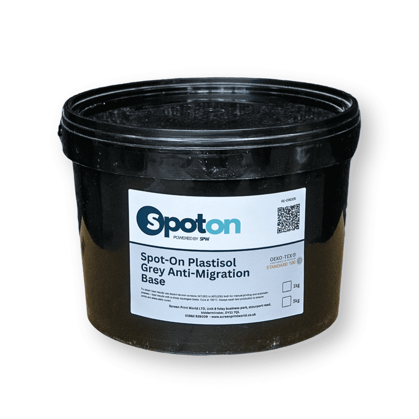 Spot on Grey Anti-migration Base Plastisol Ink