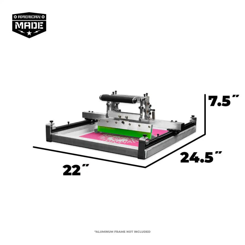 The Rudy Press Squeegee/Flood Bar Attachment - 20x24in