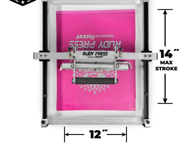 The Rudy Press Squeegee/Flood Bar Attachment - 20x24in