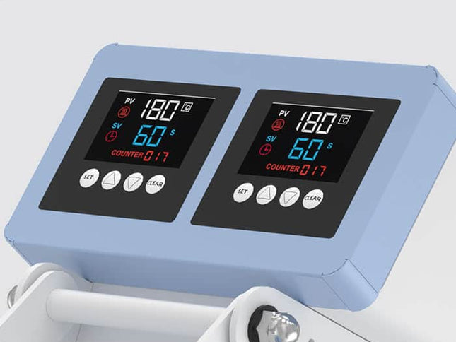 OtterPro Top & Bottom Heat Dual Control Heat Press - 40x50cm
