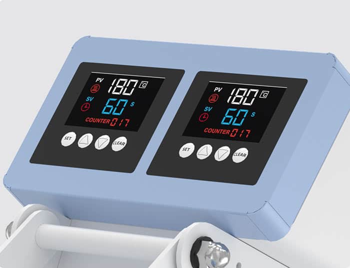 OtterPro Top & Bottom Heat Dual Control Heat Press - 40x50cm