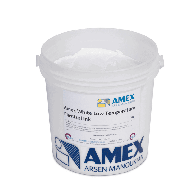 Amex PF Low Temperature White Plastisol 09