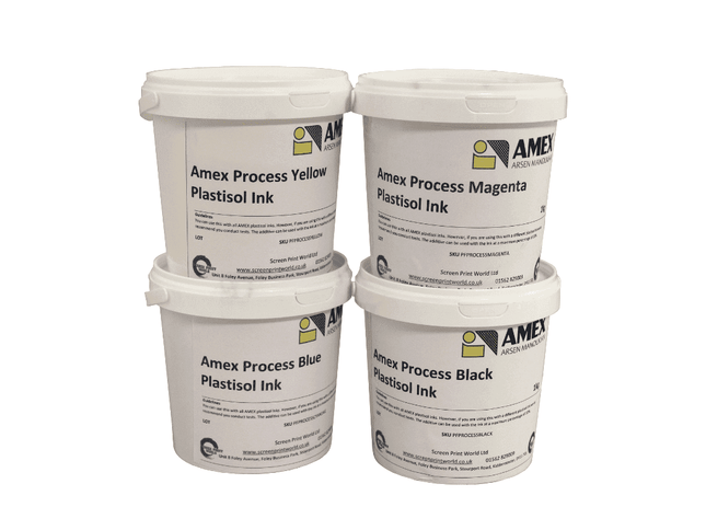 Plastisol CMYK Process Kit