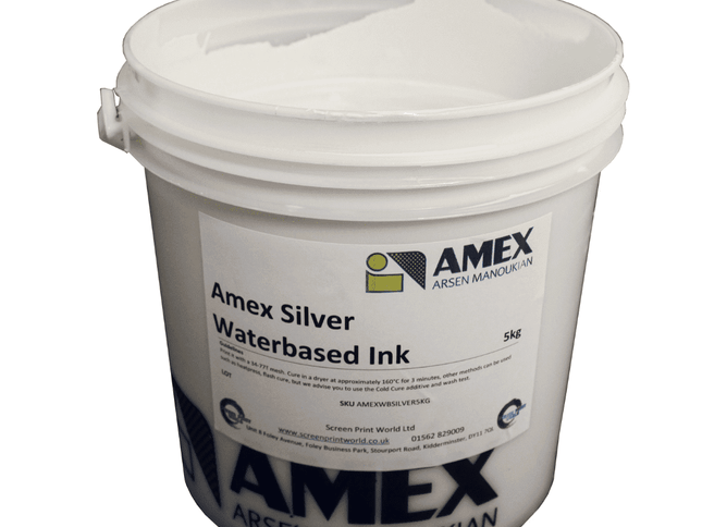 Amex Silver Waterbased Ink 91