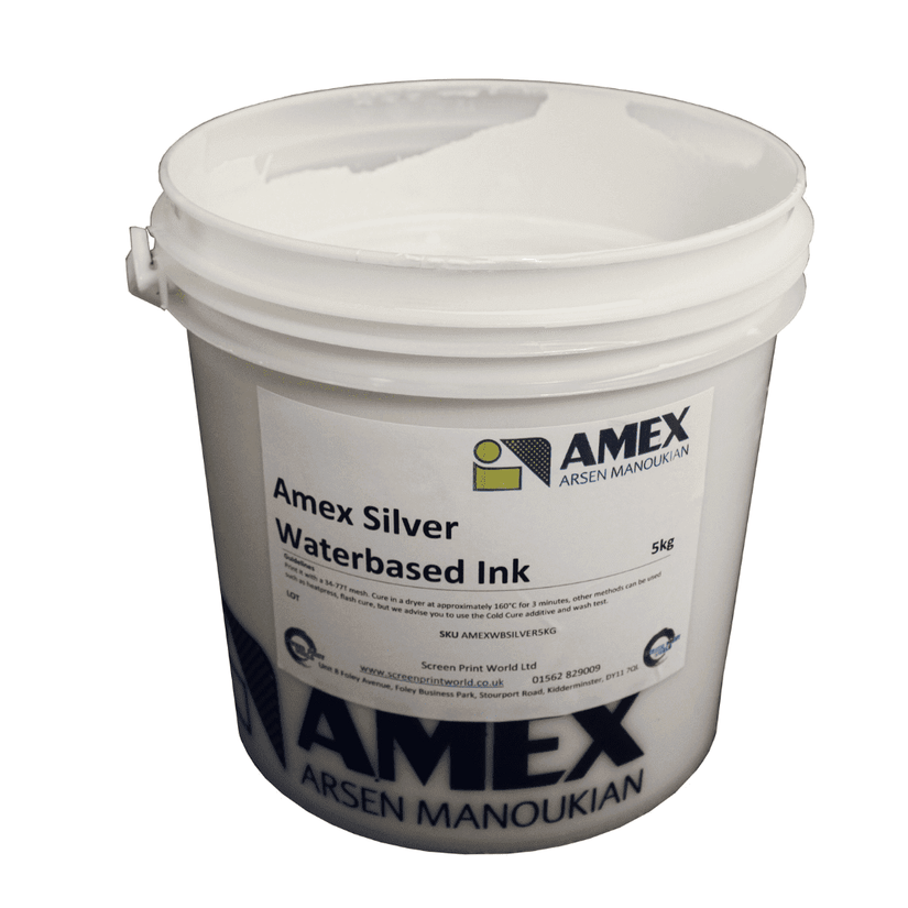 Amex Silver Waterbased Ink 91