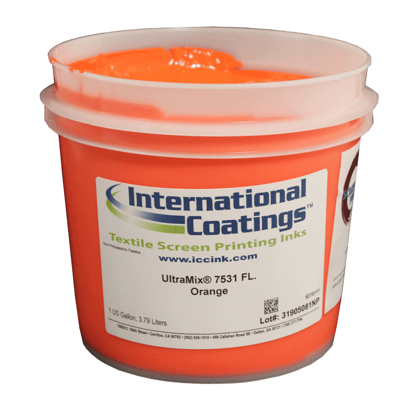 Fluorescent Orange UltraMix® Pantone® Color System - 7531