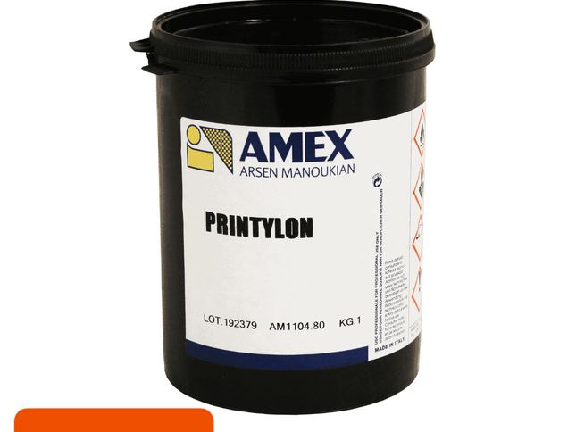Amex Orange Printylon Ink 1kg