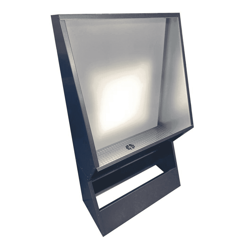 Screen Printing Washout Booth with Back Light- 1M