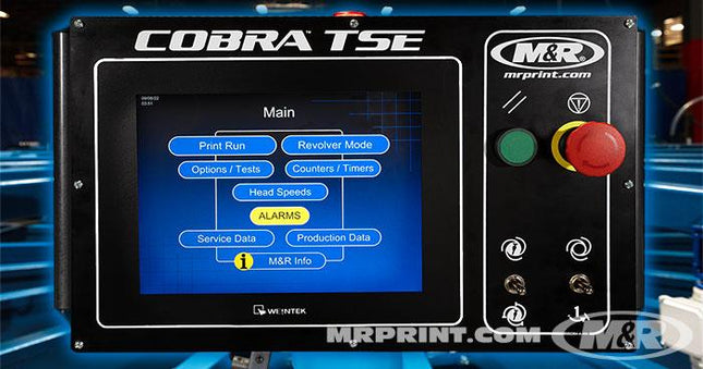 M&R COBRA TSE™ Automatic Screen Printing Press