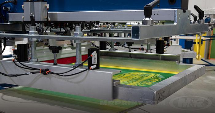 M&R Diamondback E ™ Automatic Screen Printing Press