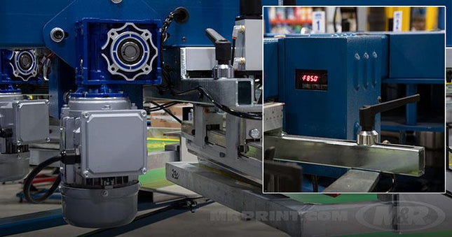 M&R Diamondback E ™ Automatic Screen Printing Press