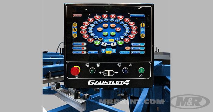 M&R GAUNTLET® 4 Automatic Screen Printing Press