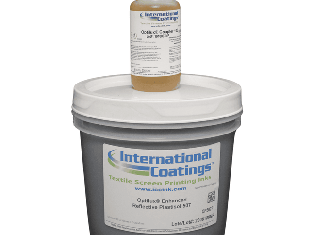 ICC Optilux 507® Enhanced Reflective Plastisol + Optilux Coupler 100 Fixer