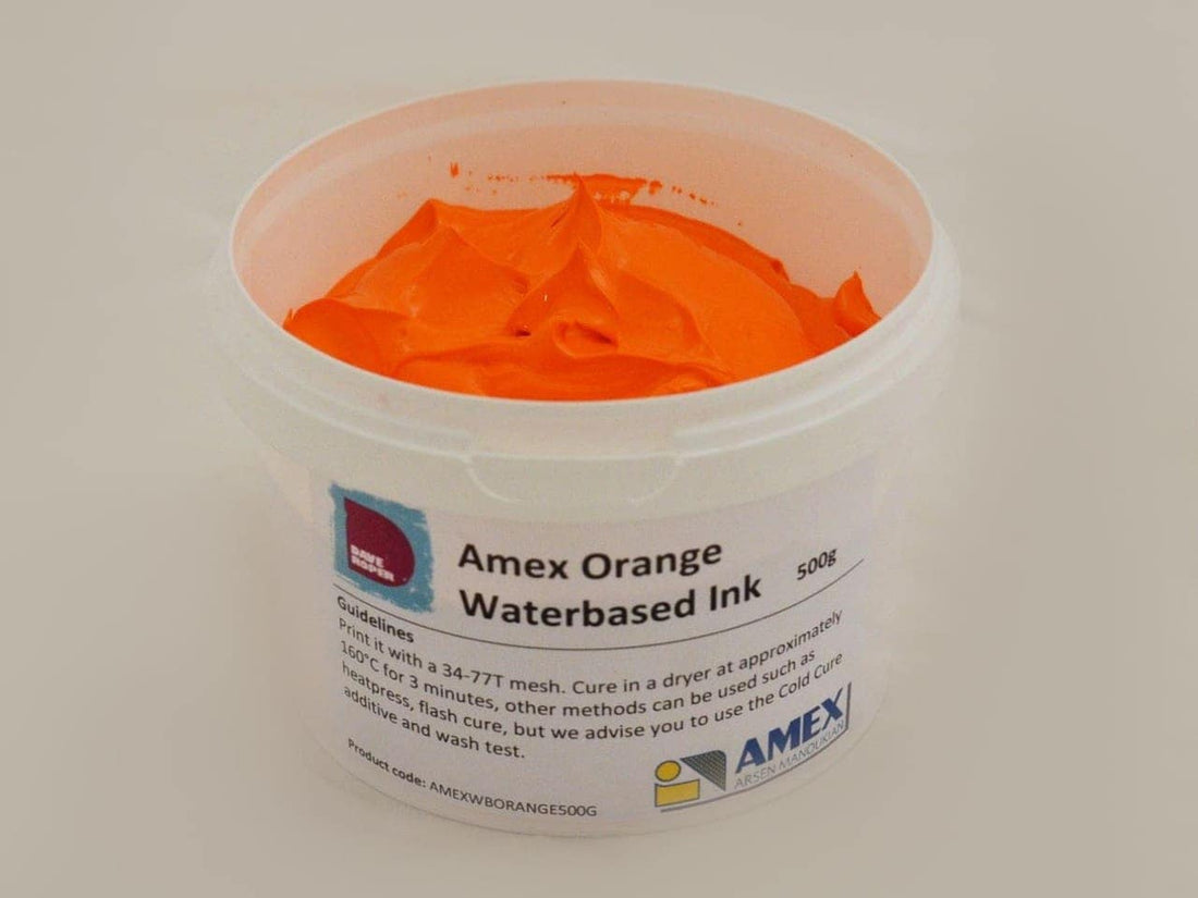Amex Orange Waterbased Ink 30