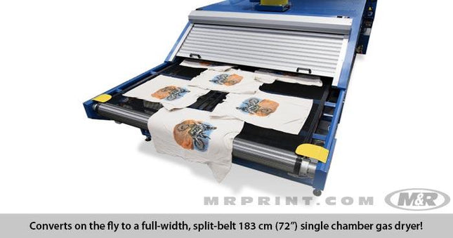 M&R Sprint 3000 Dual Heat Zone (DHZ) Gas Conveyor Dryer