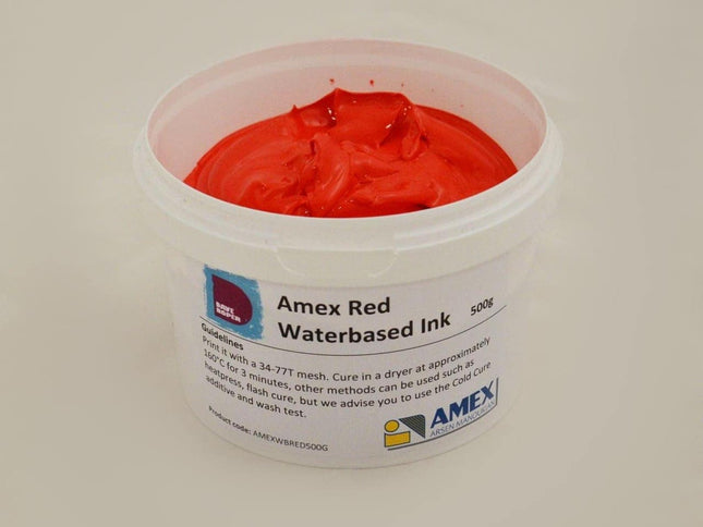 Amex Red Waterbased Ink 40
