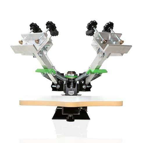 Riley Hopkins RH150 4 Colour 1 Station Manual Screen Printing Press
