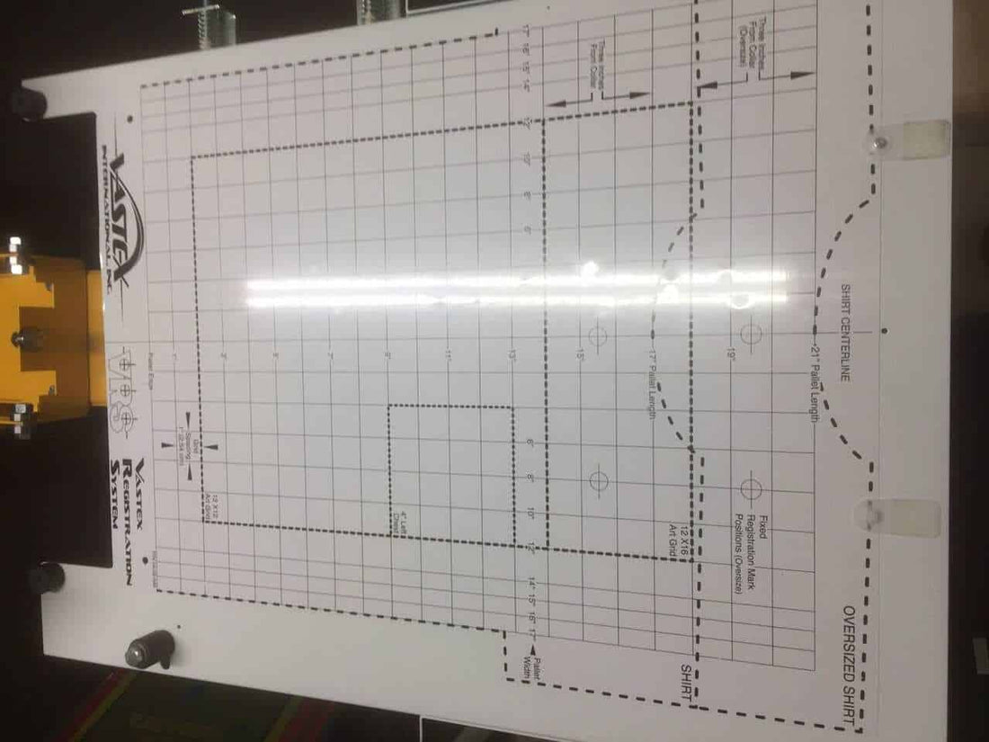SOLD- Complete Used Vastex Printing Set Up