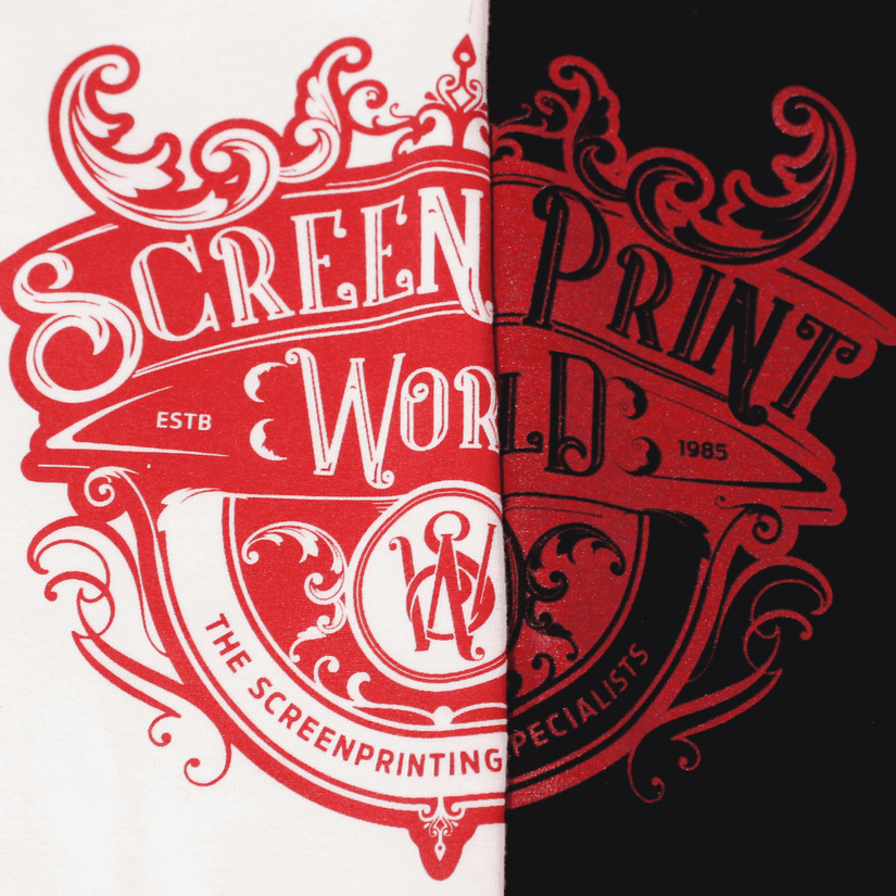 Spot On Deep Red Plastisol Ink-  Approx. Pantone colour-200c