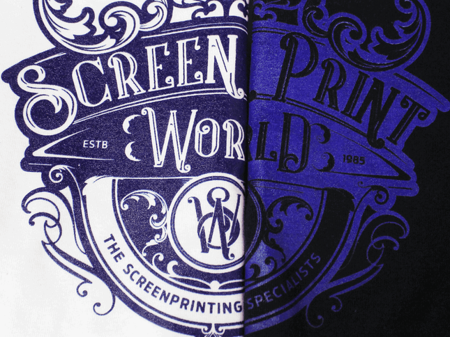 Spot On Navy Blue Plastisol Ink - Approx. Pantone colour-2745c