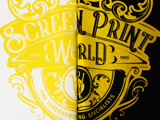 Spot On Golden Yellow Plastisol Ink - Approx. Pantone colour-1235c