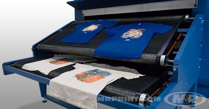 M&R SPRINT® 3000 D Gas Textile Dryer with Dual Stacked Belts