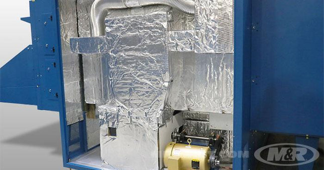 M&R SPRINT® 3000 D Gas Textile Dryer with Dual Stacked Belts