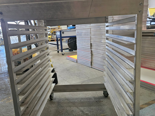 Used Screen Press Cart