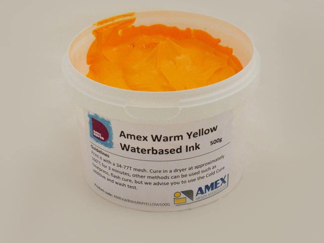Amex Warm Yellow Waterbased Ink 22
