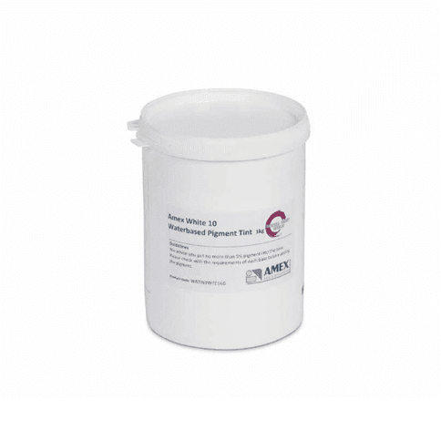 Amex White 10 Waterbased Pigment Tint