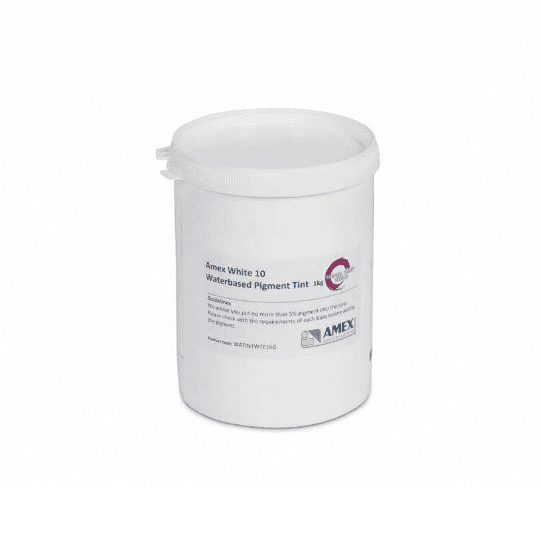 Amex White 10 Waterbased Pigment Tint