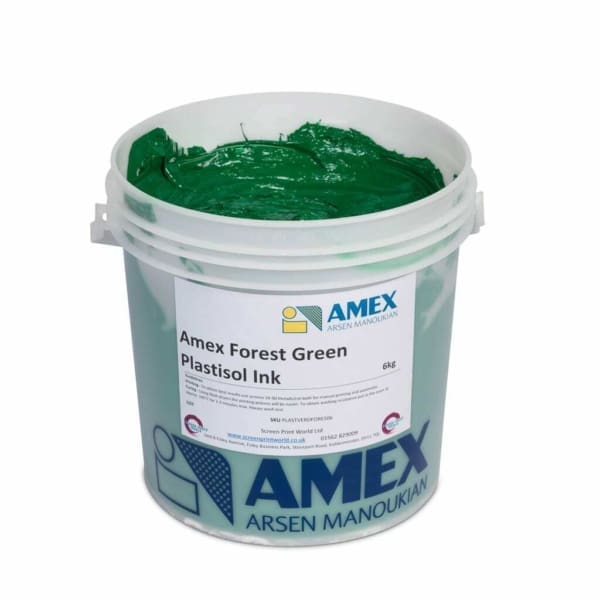 Amex Forest Green Plastisol Ink 66