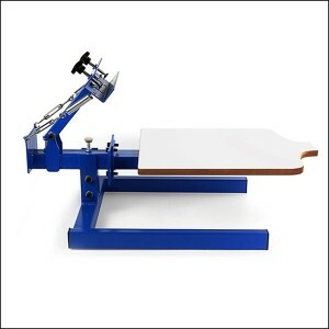enkelt komme ud for spejl Screen Print World Table Top Press Single Arm for Screen Printing