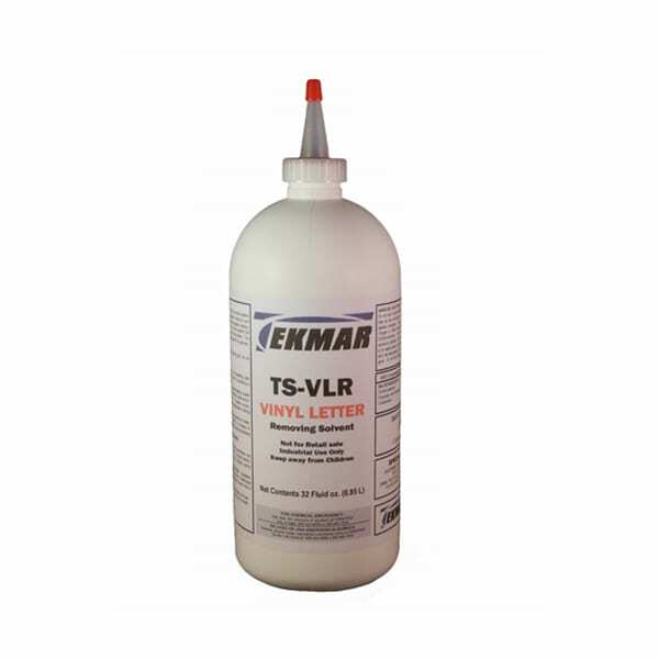 TS-V Vinyl Letter Remover PURCHASE  Tekmar textile spot cleaning systems