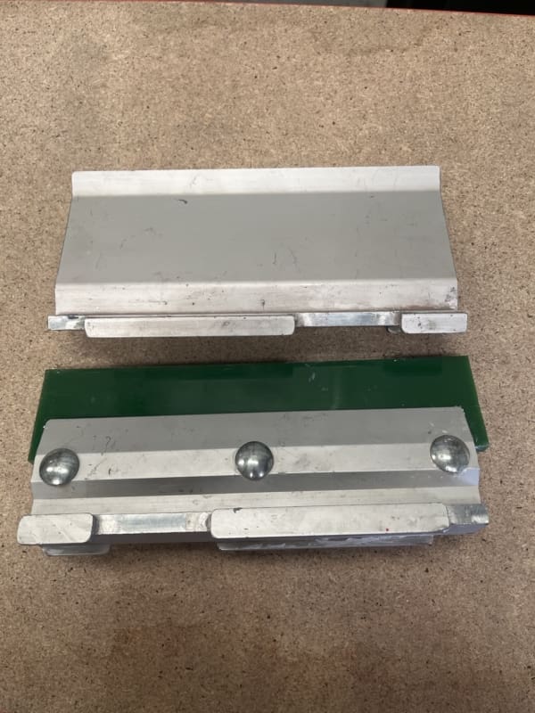 Used 8" M&R Automatic Squeegee and Floodbar Set